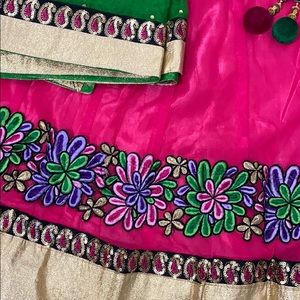 Floral Designer Lengha